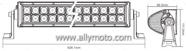 120W LED Light Bar 2015